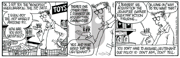 Monty on Friday February 11, 2005 Comic Strip