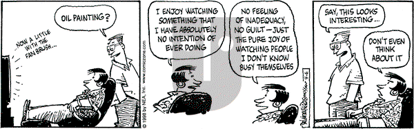 Betty on Monday April 6, 1998 Comic Strip