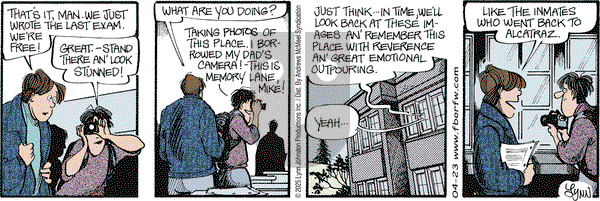 For Better or For Worse on Wednesday April 23, 2025 Comic Strip