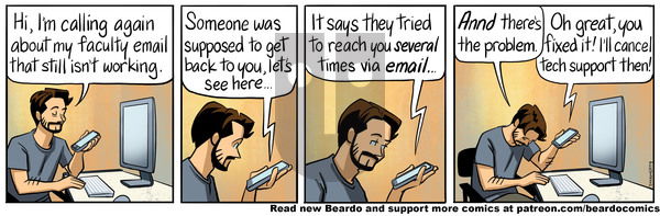Beardo on Thursday May 8, 2025 Comic Strip