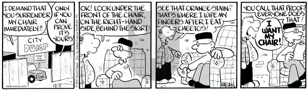 Drabble on Friday December 7, 2007 Comic Strip