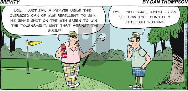 Brevity on Sunday May 10, 2020 Comic Strip