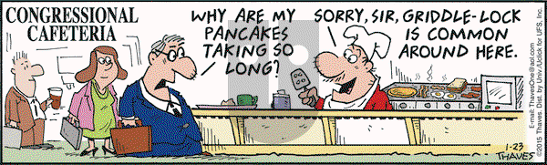 Frank and Ernest on Friday January 23, 2015 Comic Strip