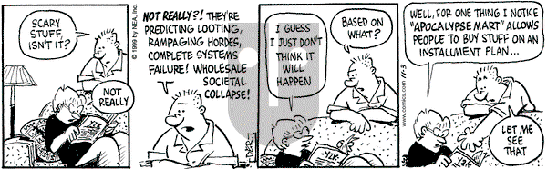 Betty on Wednesday November 3, 1999 Comic Strip