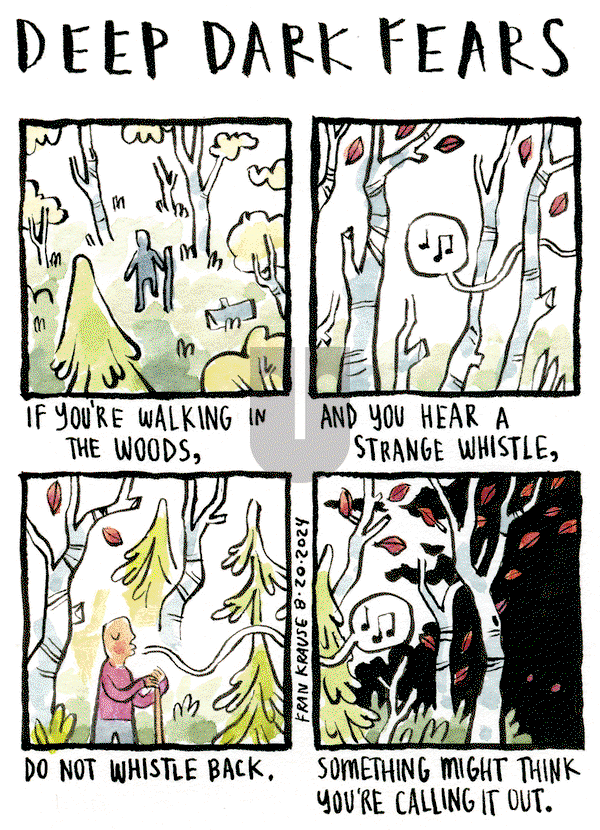 Deep Dark Fears on Friday April 11, 2025 Comic Strip
