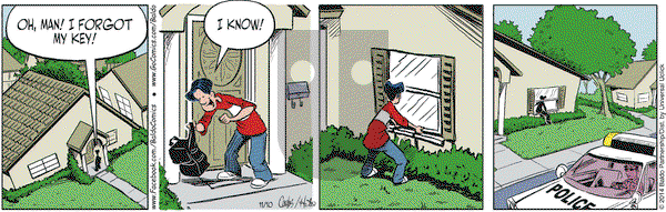 Baldo on Monday November 10, 2014 Comic Strip