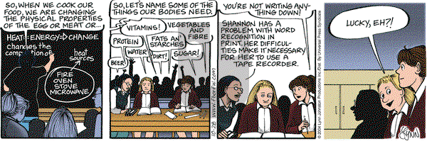 For Better or For Worse on Thursday October 28, 2004 Comic Strip