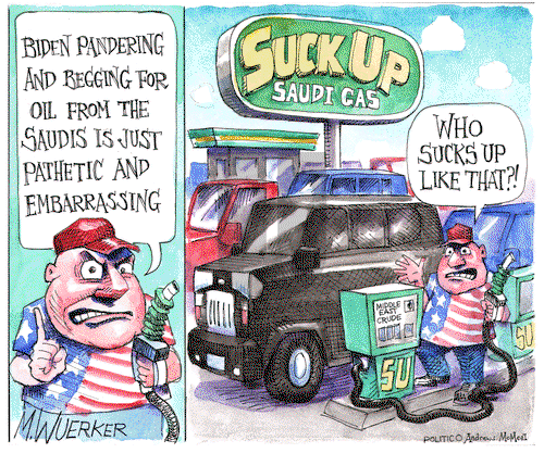 Matt Wuerker - Friday July 22, 2022 Comic Strip