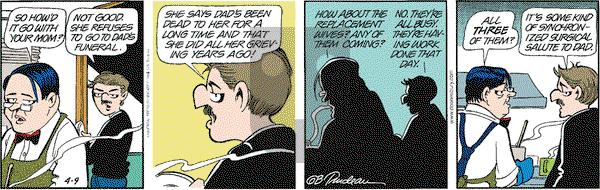 Doonesbury on Tuesday April 9, 2002 Comic Strip