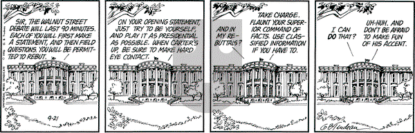 Doonesbury on Tuesday September 21, 1976 Comic Strip