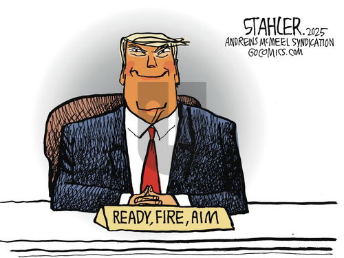 Jeff Stahler on Sunday March 30, 2025 Comic Strip