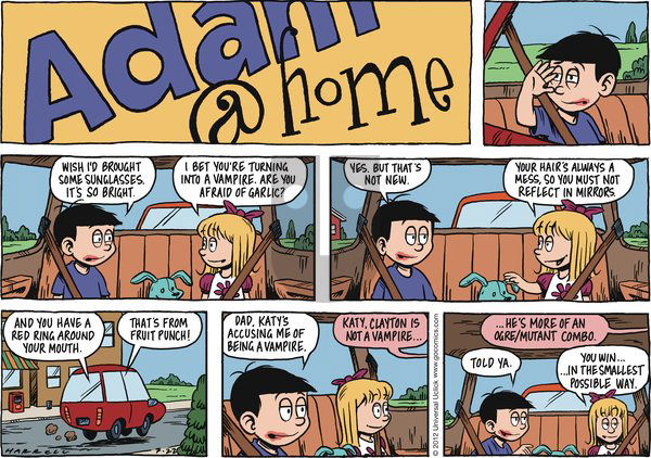 Adam@Home on Sunday July 22, 2012 Comic Strip