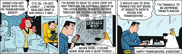 Rip Haywire on Thursday November 24, 2016 Comic Strip