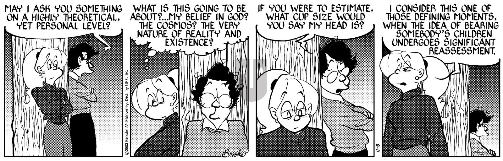 9 Chickweed Lane - Friday November 8, 2002 Comic Strip