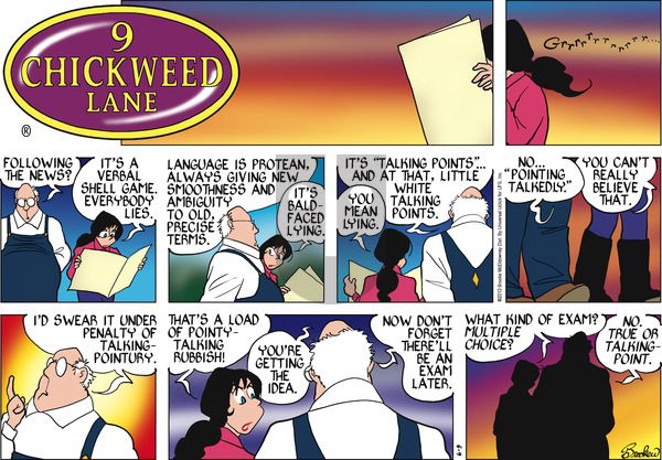 9 Chickweed Lane on Sunday June 9, 2013 Comic Strip
