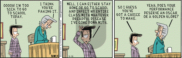 Grand Avenue on Thursday September 18, 2025 Comic Strip