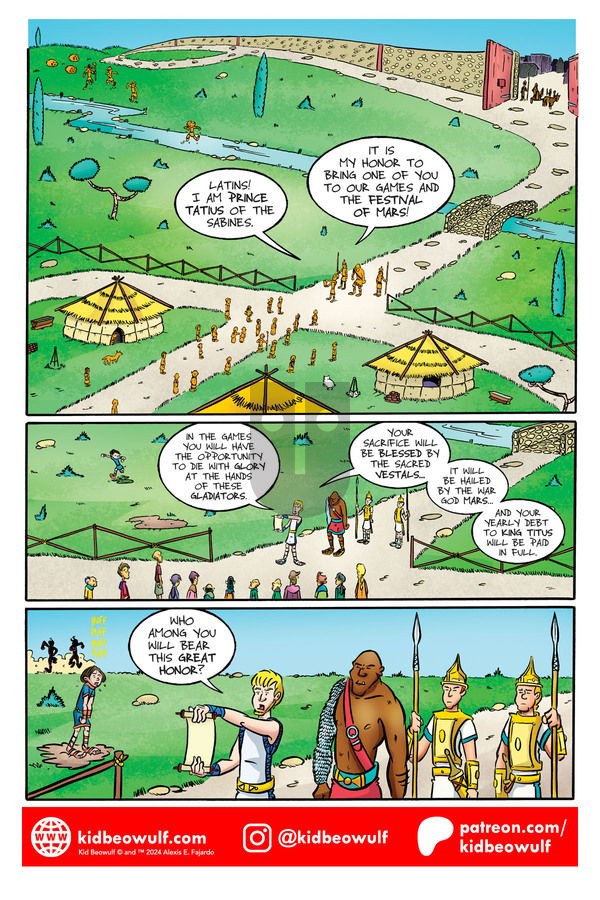Kid Beowulf on Monday August 26, 2024 Comic Strip