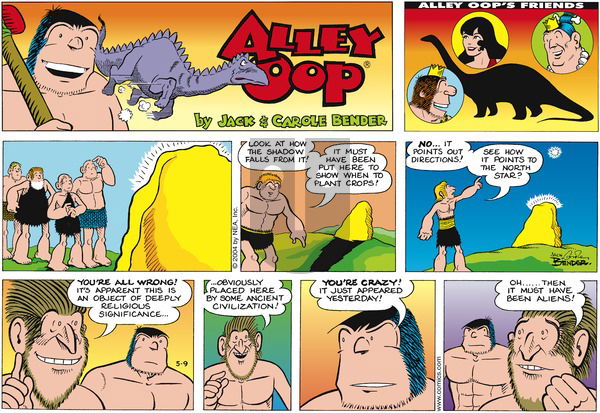 Alley Oop on Sunday February 13, 2005 Comic Strip