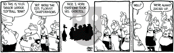 The Buckets on Friday July 15, 2005 Comic Strip
