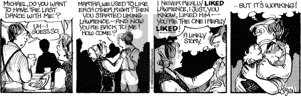 For Better or For Worse - Thursday March 1, 1990 Comic Strip