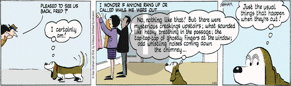 Fred Basset - Saturday April 20, 2024 Comic Strip