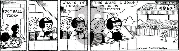 Nancy Classics on Wednesday November 2, 2016 Comic Strip