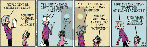 Grand Avenue on Wednesday December 6, 2017 Comic Strip