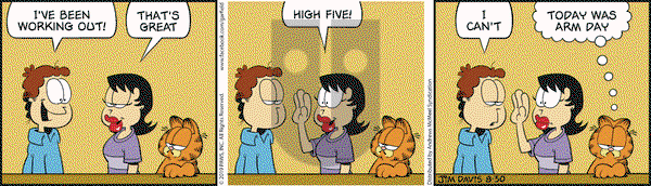 Garfield on Friday August 30, 2019 Comic Strip
