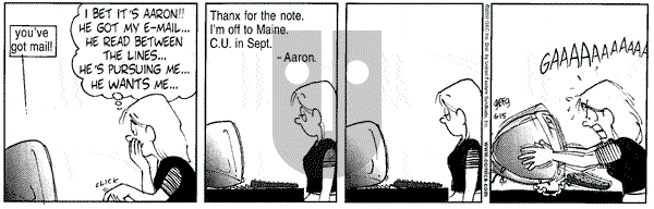 Luann on Thursday June 15, 2000 Comic Strip