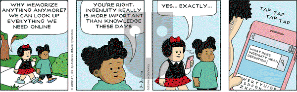 Nancy on Wednesday August 15, 2018 Comic Strip