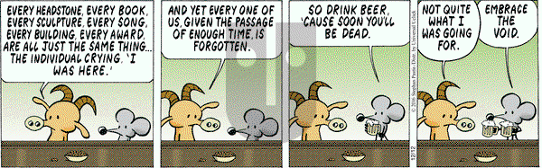 Pearls Before Swine on Monday December 12, 2016 Comic Strip