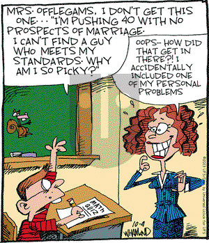 Reality Check on Friday October 4, 2013 Comic Strip