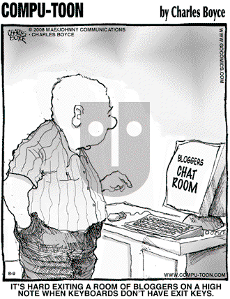 Compu-toon on Saturday August 9, 2008 Comic Strip