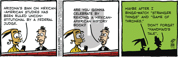 La Cucaracha on Friday January 12, 2018 Comic Strip