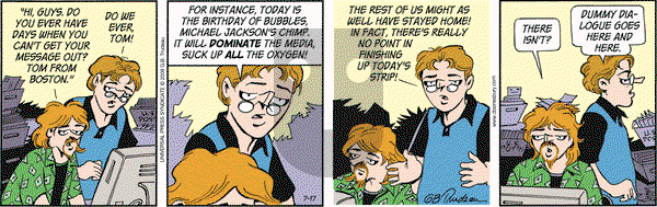 Doonesbury on Friday July 17, 2009 Comic Strip
