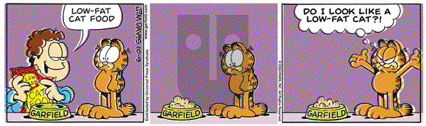 Garfield on Saturday October 9, 2004 Comic Strip