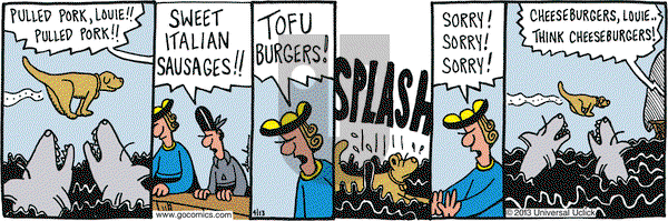 Overboard on Saturday April 13, 2013 Comic Strip