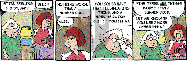 Lola on Friday July 7, 2017 Comic Strip