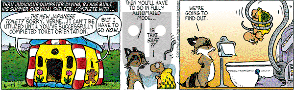 Over the Hedge on Wednesday June 14, 2017 Comic Strip
