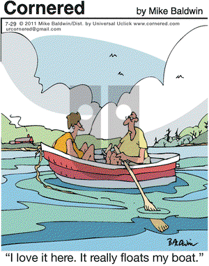 Cornered on Friday July 29, 2011 Comic Strip