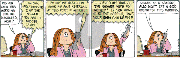 Cathy Classics on Saturday November 9, 2002 Comic Strip