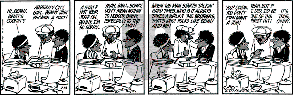 Doonesbury on Wednesday February 14, 1979 Comic Strip