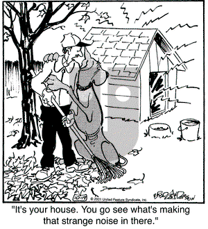 Marmaduke on Friday October 19, 2001 Comic Strip