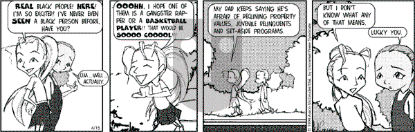 The Boondocks on Saturday November 16, 2013 Comic Strip