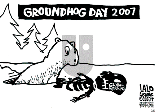 Lalo Alcaraz on Monday February 5, 2007 Comic Strip