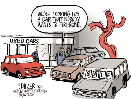 Jeff Stahler on Tuesday March 25, 2025 Comic Strip