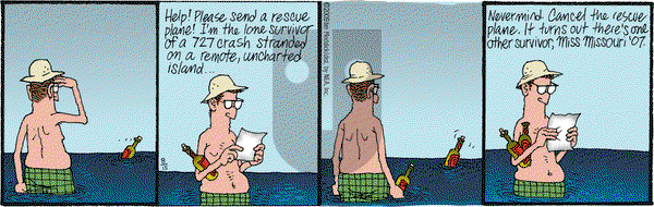 Monty on Saturday August 15, 2009 Comic Strip