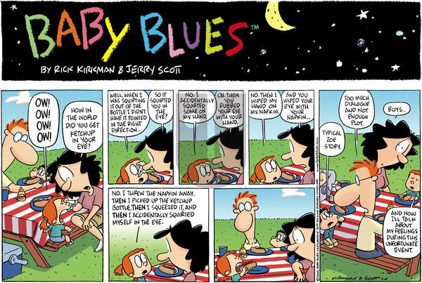 Baby Blues on Saturday July 10, 2004 Comic Strip