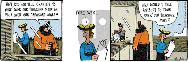 Overboard on Thursday December 2, 2010 Comic Strip