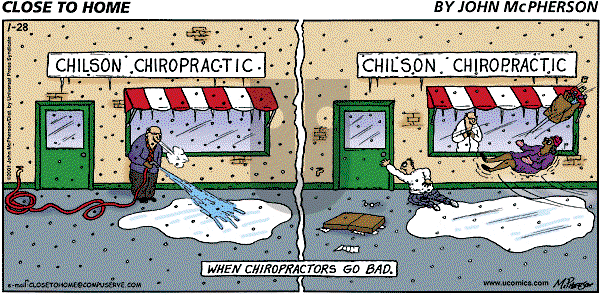 Close to Home on Sunday January 28, 2001 Comic Strip